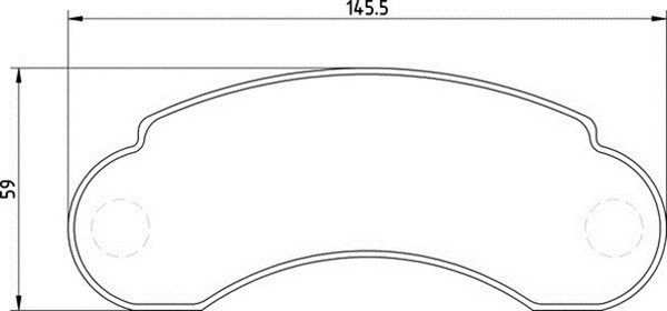 MAGNETI MARELLI Piduriklotsi komplekt,ketaspidur 363710209025